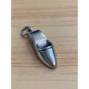 .925 Vintage  Ladies Mule Shoe Sterling Silver Jewelry Charm #mom